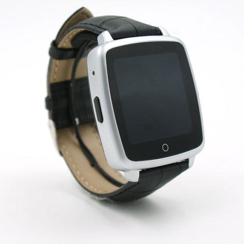 Leather Strap Smart Watch