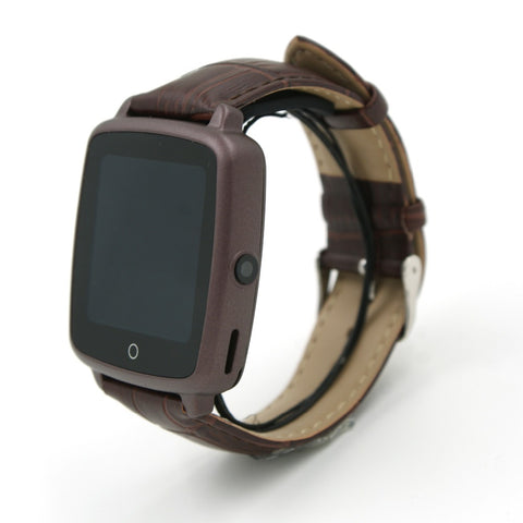 Leather Strap Smart Watch