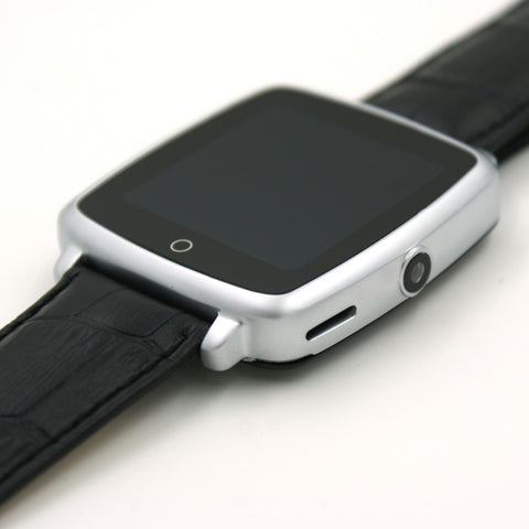 Leather Strap Smart Watch