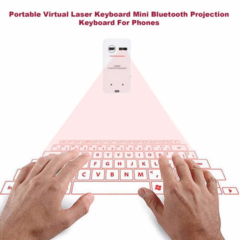 Portable Laser Virtual Projection Keyboard