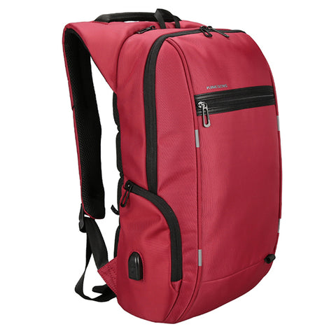 Waterproof USB Charge Laptop Bag
