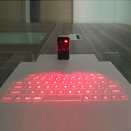 Portable Laser Virtual Projection Keyboard