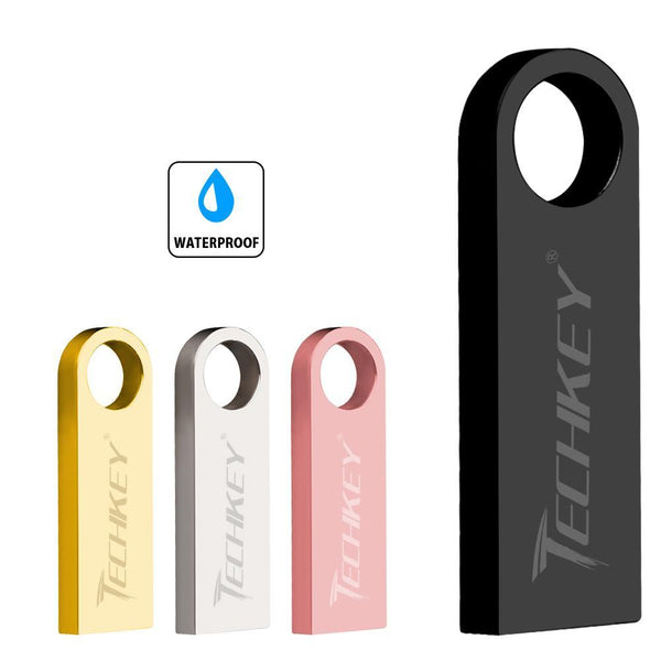 Modern Sleek Metal Flash Drive